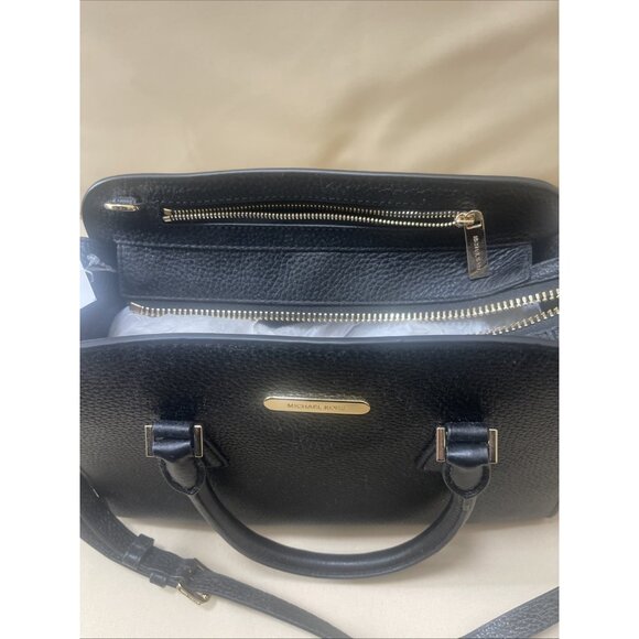 NWT Michael Kors Fulton Small Crossbody Leather Bag – Black - Picture 7 of 8